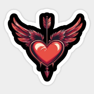 cupid arrow Sticker